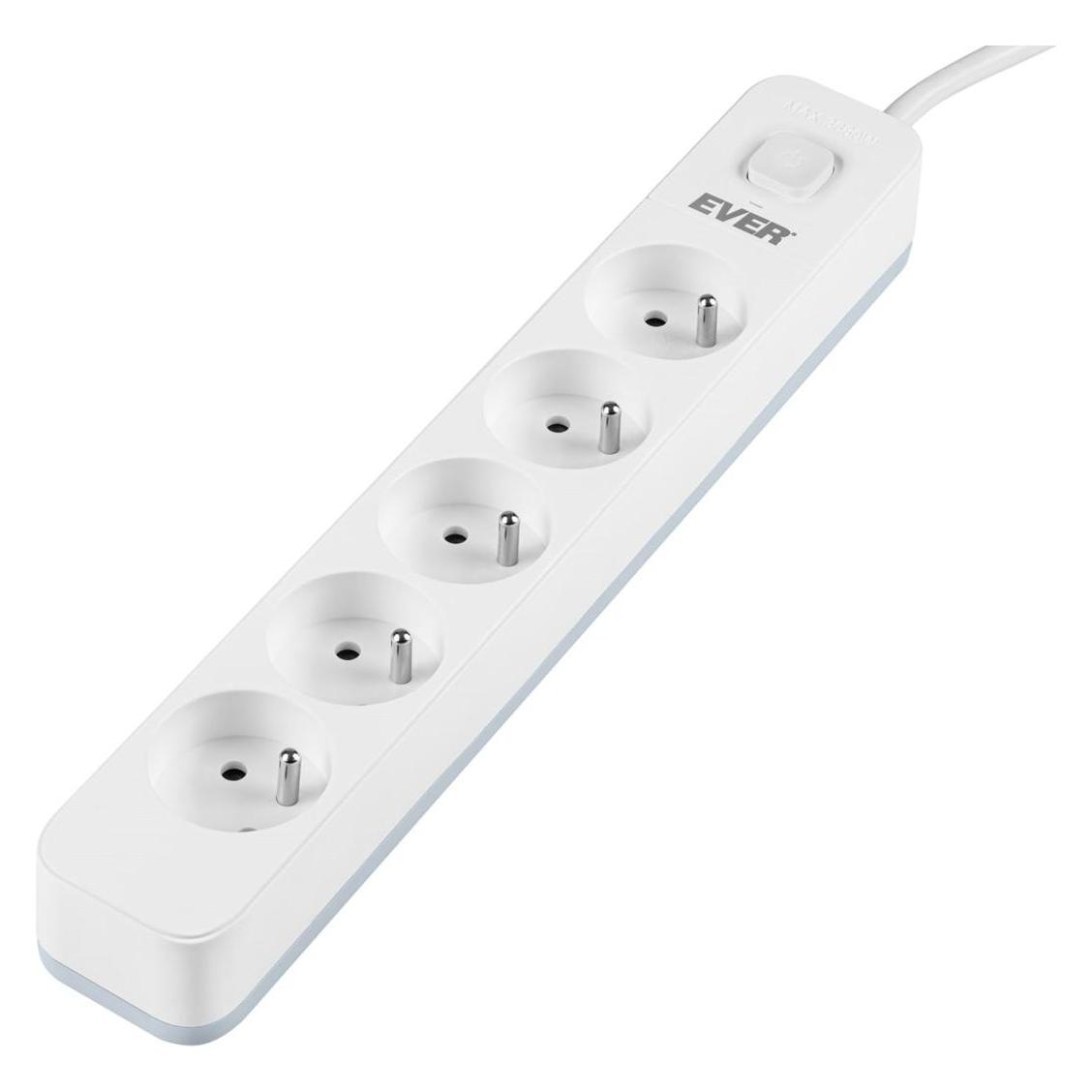 Ever Listwa Antyprzepięciowa Protect 5pl 3 m (5x, CEE 7/3, 3 m) (T/LZ12-PRO030/0000)