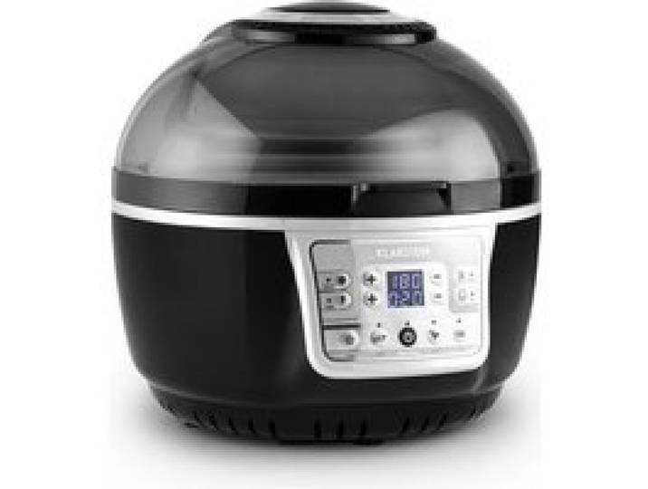 Klarstein VitAir Turbo Friteuse sans huile grill cuisson 10l 1400W -gris & noir