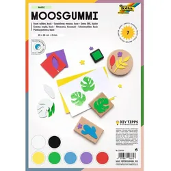 folia Moosgummi mehrfarbig