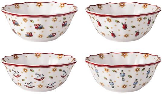 Villeroy & Boch Toys Delight Anniversary Set of 4 Bowls