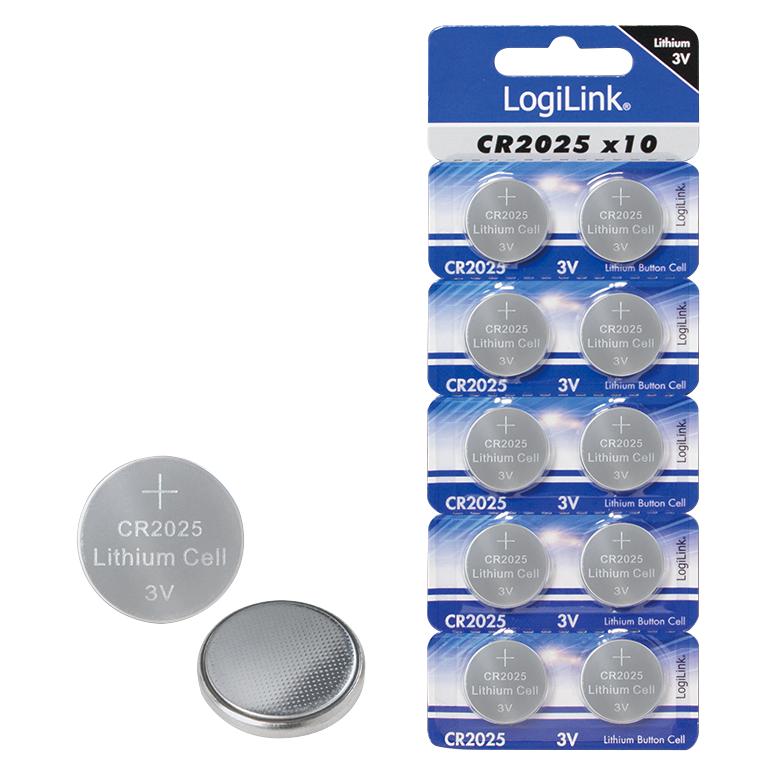 LogiLink Ultra Power (10 Stk., CR2025) (CR2025B10)