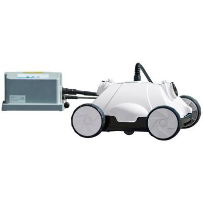 Poolbodensauger INFINITE SPA "RobotClean 1", weiß, B:300cm H:490cm L:700cm, Kunststoff, Poolbodensauger, außergewöhnliche Filterfeinheit