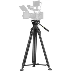 SmallRig Videostativ AD-50 (Carbon, Kunststoff, Metall), Stativ, Schwarz