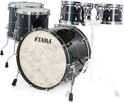Tama STAR Drum Bubinga Set CDKG Dark Green Cordia