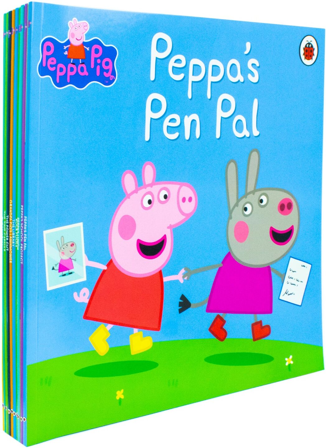 Ladybird (Penguin Random House) Peppa Pig Purple Bag 10 Books Collection Set including CD - Paperback - Ages 0-5 - Bedtime Stories for Toddlers - Gift Set