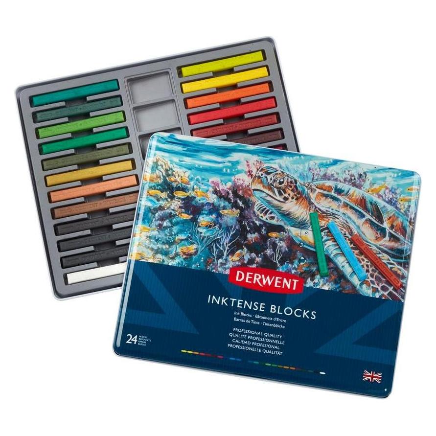 Derwent Inktense Aquarellkreidestifte (24x) (603052)