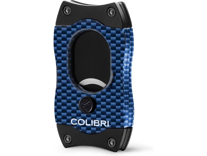 Colibri S-Cut Sigarenknipper - tot 66 Ring Damesmaat - Sigaar Knipper met Anti-kleef Coating - Blauw
