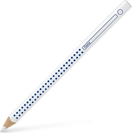 Faber-Castell Buntstift Jumbo Grip Heft & Tafel weiß 12Stk.