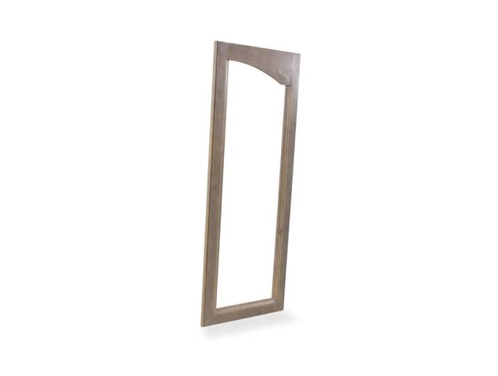 Porte haute de bibliothèque l100 (paire) en bois marron
