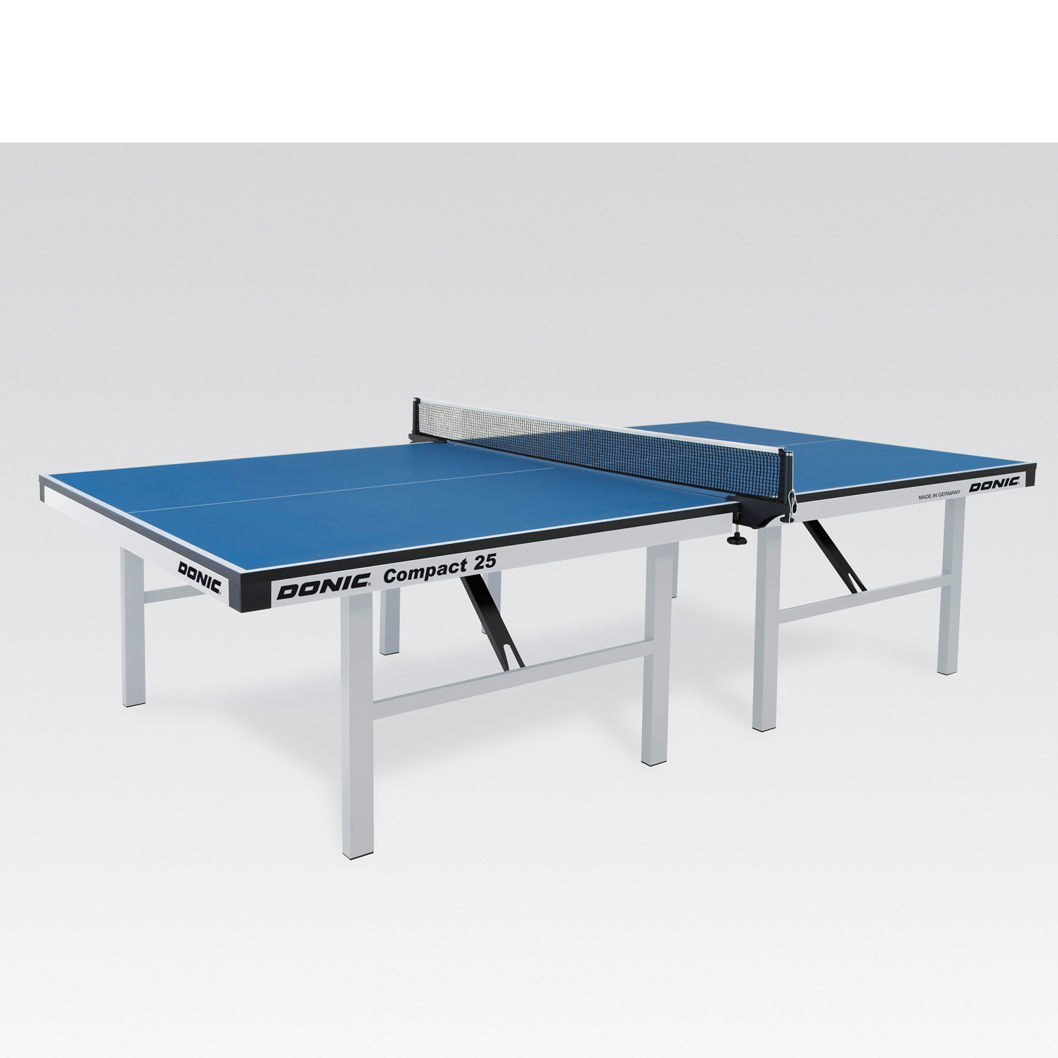 Donic Indoor-Tischtennisplatte "Compact 25" (ITTF) blau