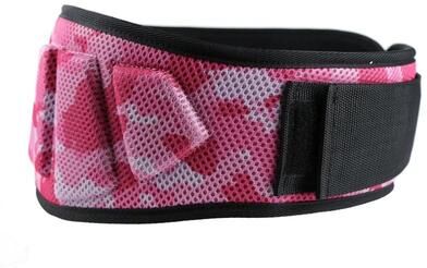 Uplift Picks PowerCore Weight Lifting Belt For Strength Training pink Camouflage xl