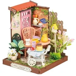 2x Rolife, Miniaturen, Fancy Tea Yard - Diorama
