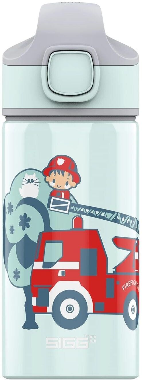 Trinkflasche SIGG "Miracle 400 ml", Kinder, Gr. 400ml, grün, Aluminium, Trinkflaschen Trinkflasche grün 400ml