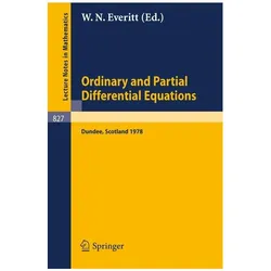 Ordinary and Partial Differential Equations, Fachbücher