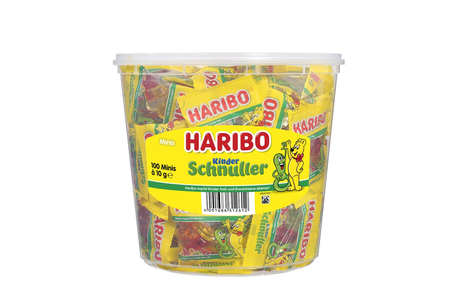 HARIBO KINDER SCHNULLER Minibeutel Fruchtgummi 10002431