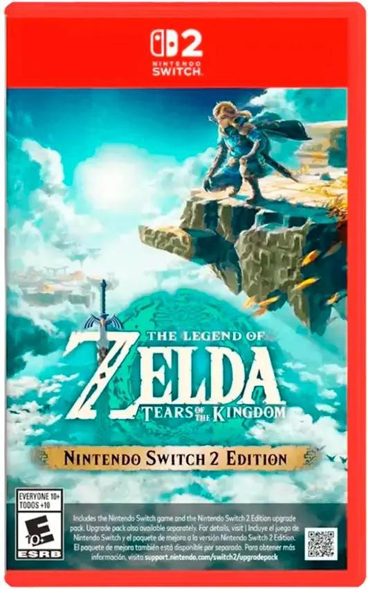 Nintendo Switch 2 Zelda: Tears of the Kingdom Transparant PAL