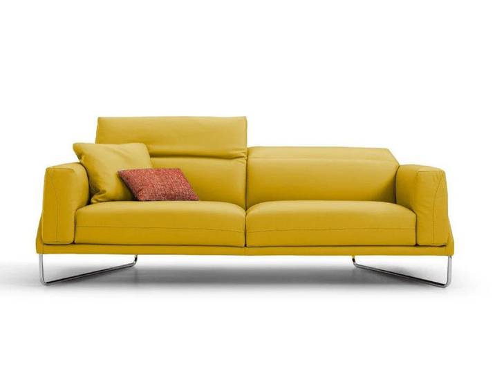moebeloutlet.de Loungesofa Leder Sofa Moebel Outlet.de – Italienisches Design, 2 Jahre Garantie