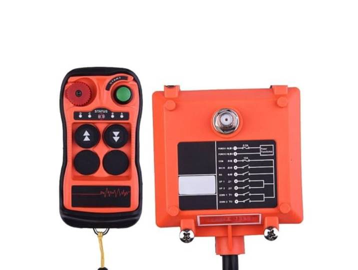 Q202/404 Kran Industrielle Fernbedienung Drahtlose Elektrische Hebemaschine Beton Lkw Baumaschinen Controller für Heckklappe(Q202 AC 36V)