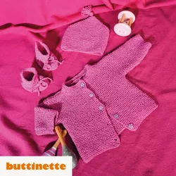 Strickanleitung – Baby-Set aus Woll Butt Fraja