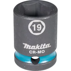 Makita E-16156 Steckschlüssel 1/2" SW19 Impact Black kurz