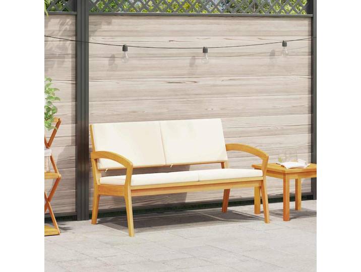 vidaXL Gartenbank Öl-Natur Massivholz Akazie
