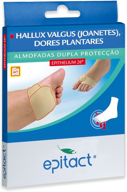 Epitact Almofadas Dupla Proteção S (36-38) 1 par