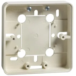 Elso 504100 Geräteträger flach 20mm für AP RENOVIERUNG perlweiß