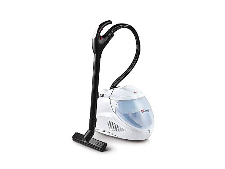 Polti Vaporetto Lecoaspira FAV30, Dampfreiniger und Staubsauger Wasserfilter, Doppelfunktion, Gesamtleistung 2450 W, Max. Kesseldruck 4 Bar, Sicherheitsverschluss, Weiß