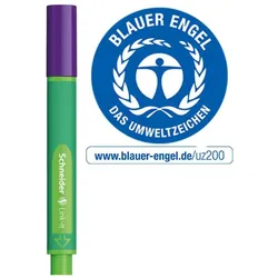 5x Schneider, Schreibstifte, Fasermaler - Link-It - Violett (1x)
