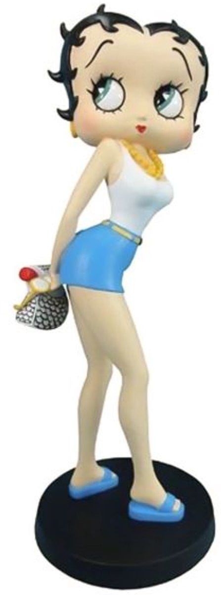 Betty Boop Zomerse Dag Staand Beeld voor op tafel