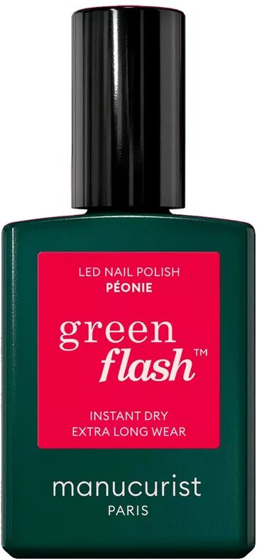 Manucurist - Green Flash Peonie, 15 ml, Green Flash Peonie (Rose fruité)
