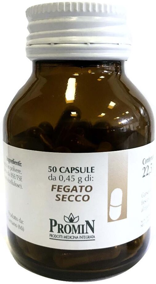 PROMIN Srl FEGATO SEC BOVINO 50CPS 22,5G