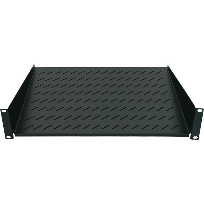 LogilLink 19 Fachboden, Befestigung nur vorne. T=150mm [SF1C25B] schwarz