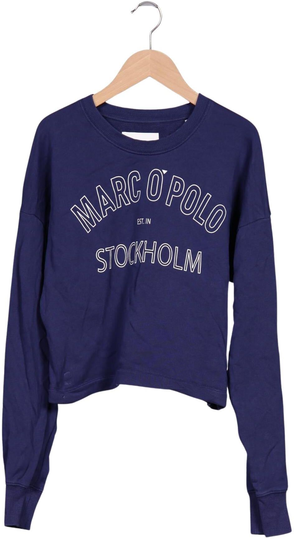 Marc O' Polo Sweater, Marineblau, Gr. XS, Baumwolle - Second Hand