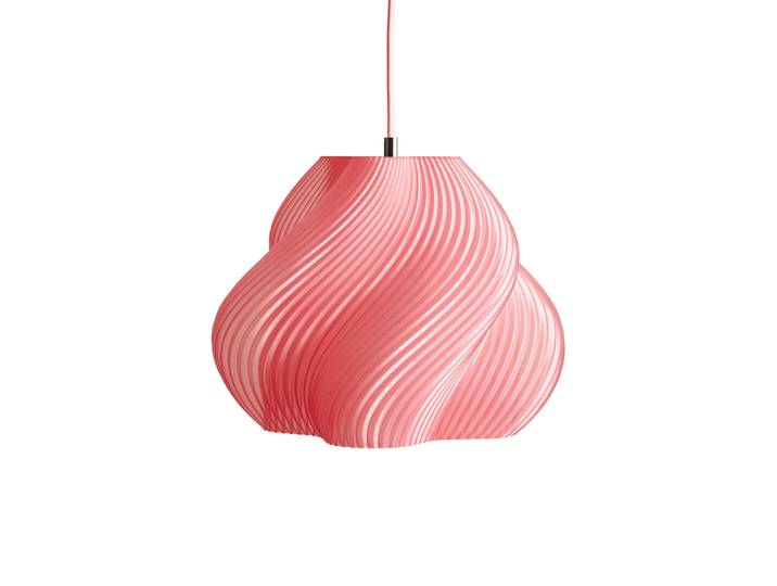 CRÈME ATELIER - Suspension - Rose - PLA recyclé - Designer Crème Atelier