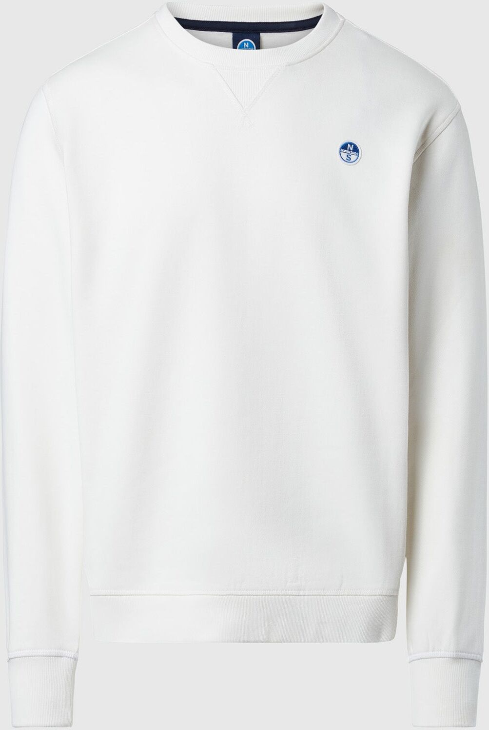Felpa con patch North Sails Marshmallow L