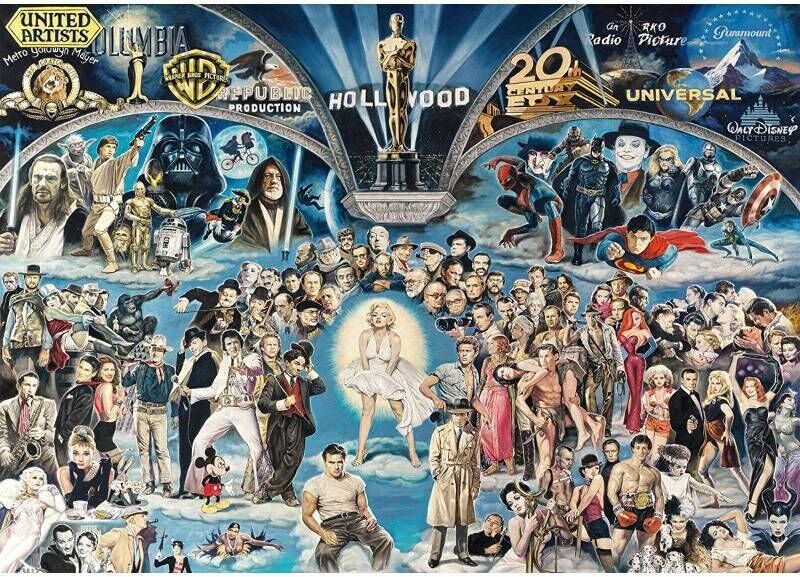 Schmidt Puzzles - Hollywood - 1000 pcs