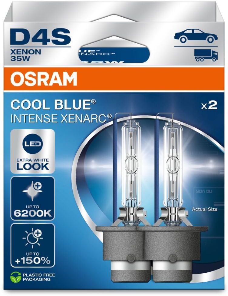 Glühlampe, Fernscheinwerfer XENARC® COOL BLUE® INTENSE (Next Gen) ams-OSRAM 66440CBN-2HB