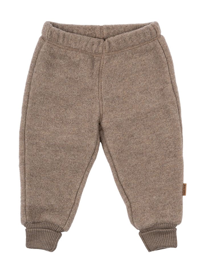 mikk-line Wollhose in Hellbraun - 104