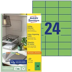 Avery, Etiketten, Etiketten