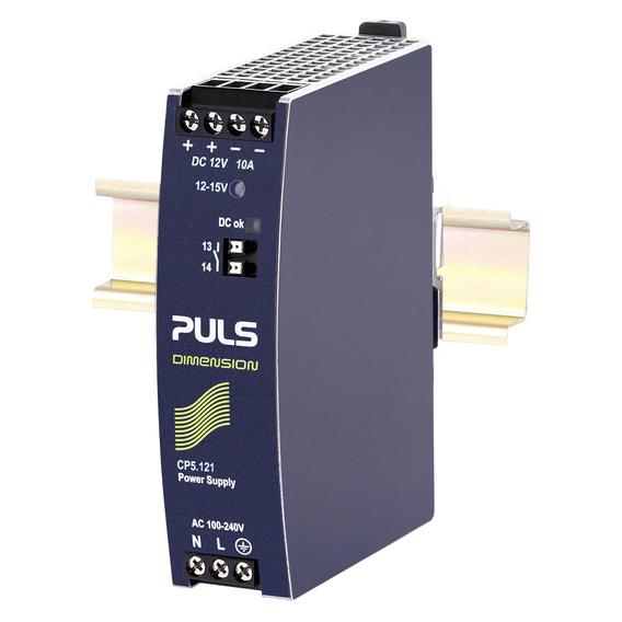 PULS Hutschienen-Netzteil, AC 100-240V, 12V, 10A, 120W (CP5.121)