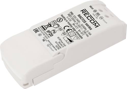 RECOM LED-Treiber 25W 700mA 18 - 36 V/DC 1St.