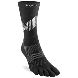 Injinji Unisex Run Lightweight Crew schwarz