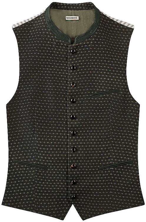 GOTTSEIDANK Trachtengilet KONSTANTIN grau   50 50