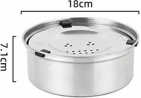 USA Free Shipping Shop Stainless Steel No Spill Dog Water Bowl With Floating Disk Slow Drinking Pet Feeder 1l
