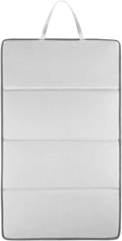 Grijs opvouwbare stoomstrijkplank mat voor kledingverzorging, 67 x 40 cm