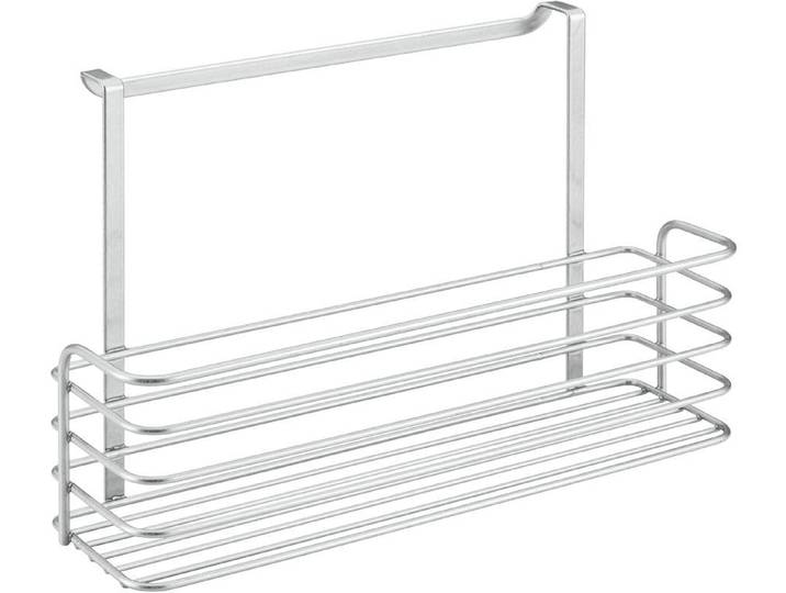 Einhängekorb METALTEX Galileo , silber (silberfarben), B:34cm H:22cm T:12cm, Metall, Aufbewahrungsboxen, Einhängekorb, Bodenfläche 34 x 12 cm