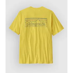 Patagonia P-6 Logo Responsibili T-Shirt p / 6 outline /  lemon zest Gr. S