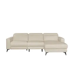 uno Ecksofa mit Relaxfunktion Taku , beige , Maße (cm): B: 268 H: 81 T: 169.0