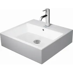 Duravit Vero Air Waschtisch 2350500079 weiss, 50x47cm, ohne Hahnloch, ohne Überlauf